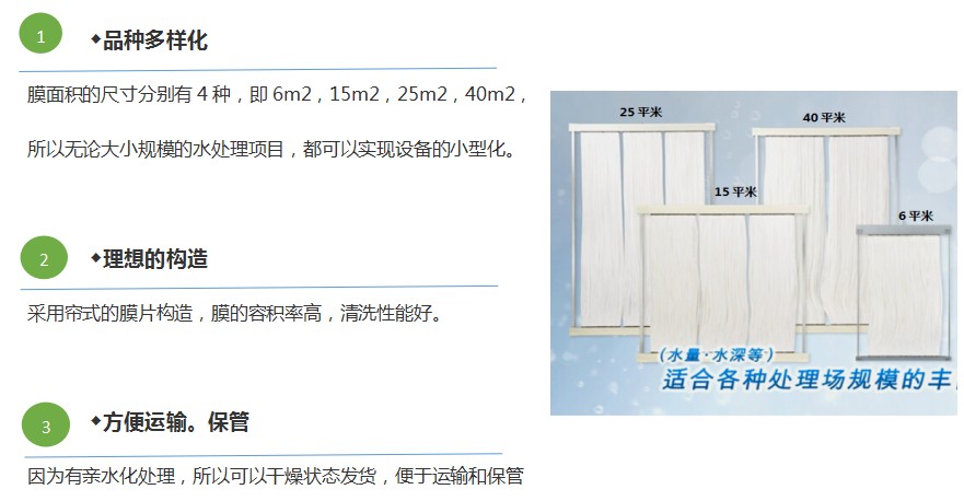 三菱化學超濾膜 三菱化學超濾膜